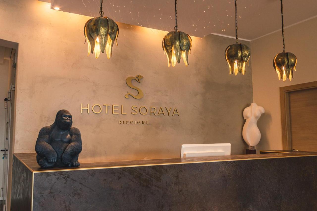 Hotel Soraya - Spiaggia Sawasdee Riccione Eksteriør billede